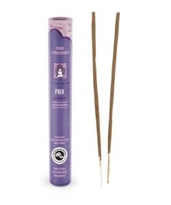 Peace - natural Ayurvedic Incense, 16 short sticks